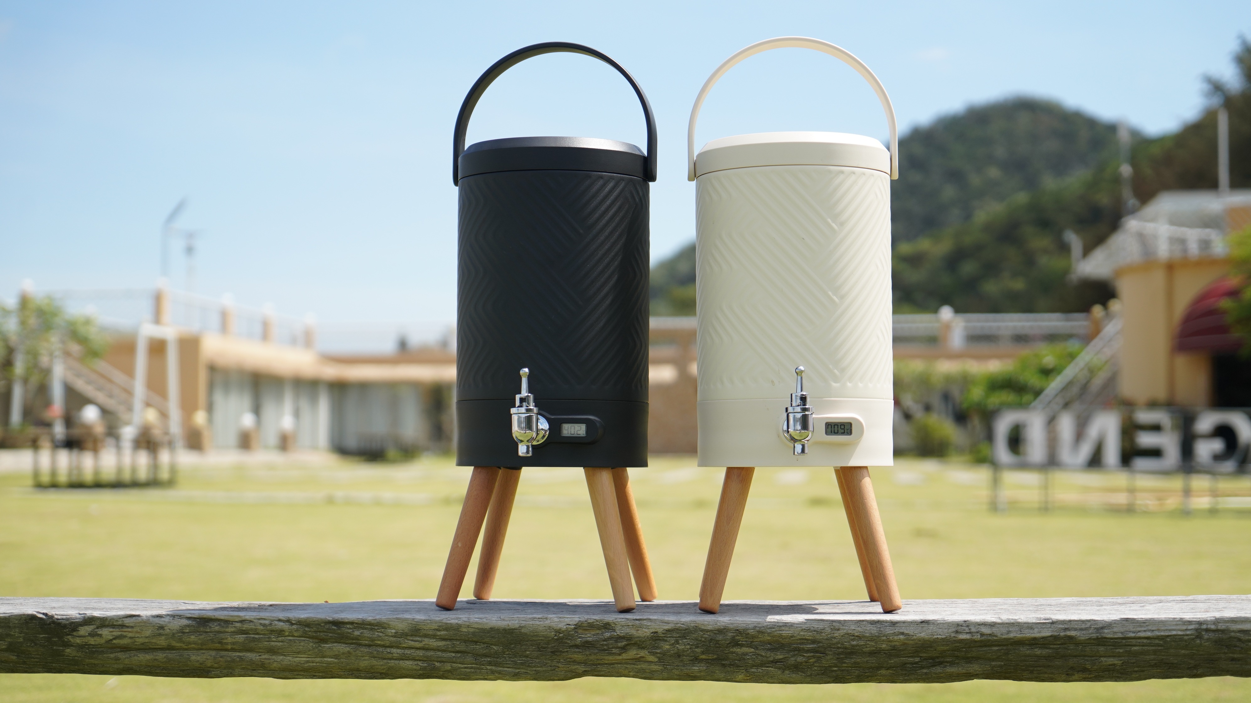 5.0L insulated bucket, minimalist thermal insulated water dispenser with ergonomic handle, ideal for home/office