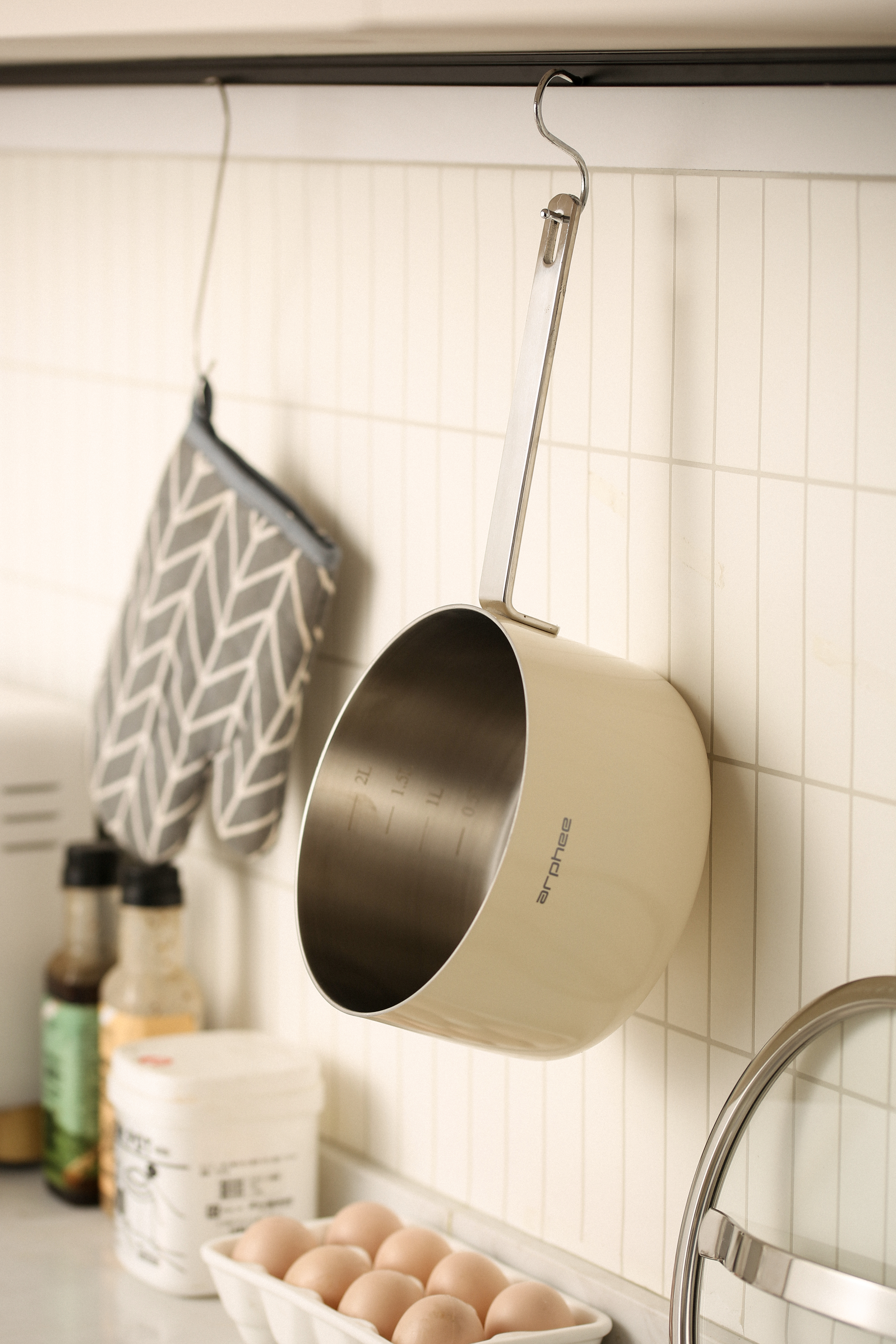 MOLIJIA 304 Stainless Steel Steamer Pot with Built-in Steam Rack, Steaming Pumpkin and Vegetables on Induction Cooktop