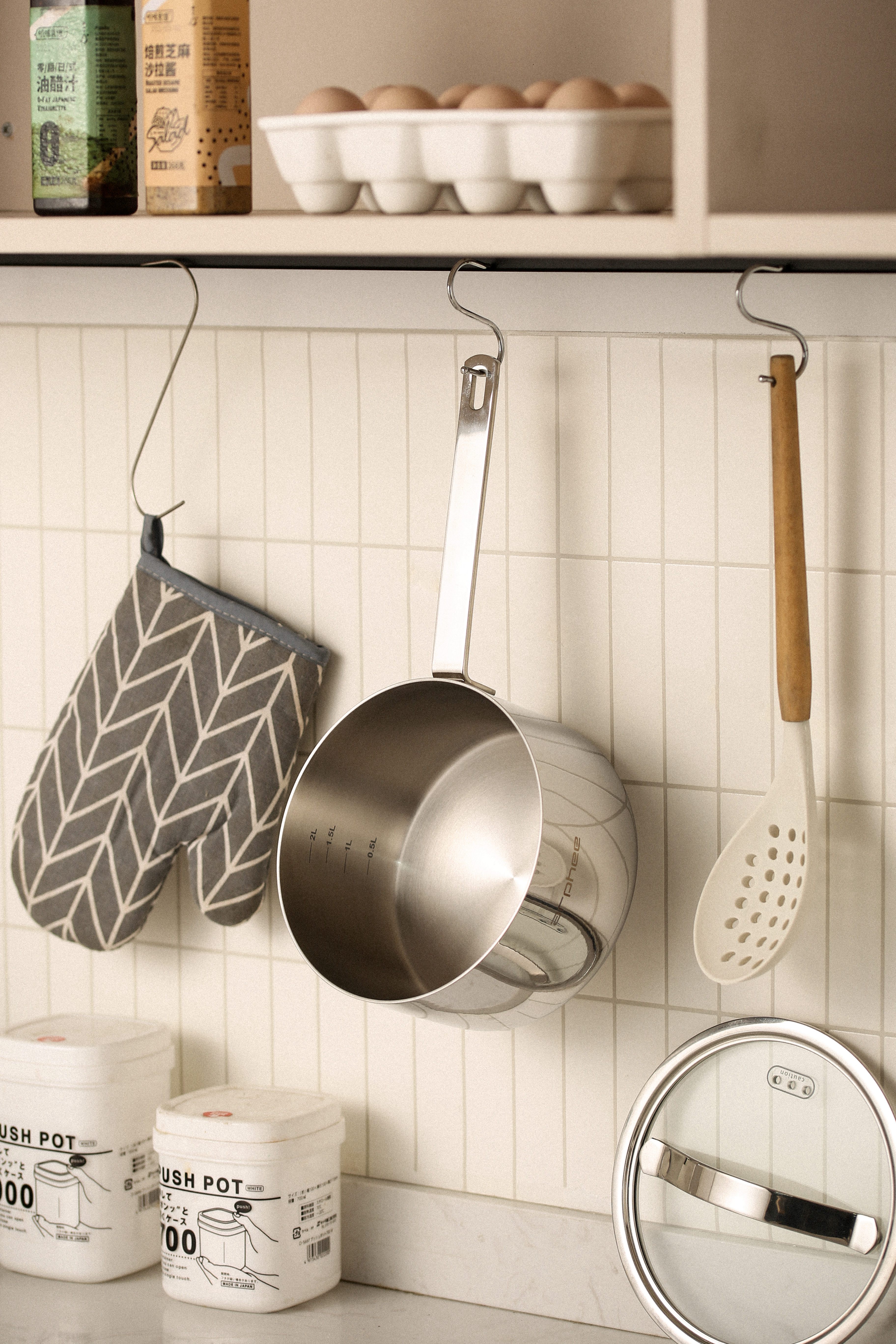 MOLIJIA 304 Stainless Steel Steamer Pot with Built-in Steam Rack, Steaming Pumpkin and Vegetables on Induction Cooktop