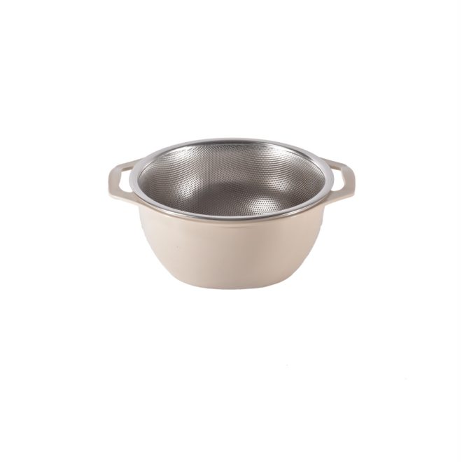 beige rice cleaning bowl 19cm