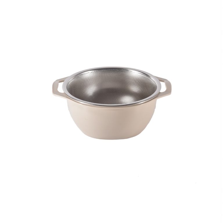 beige rice cleaning bowl 19cm