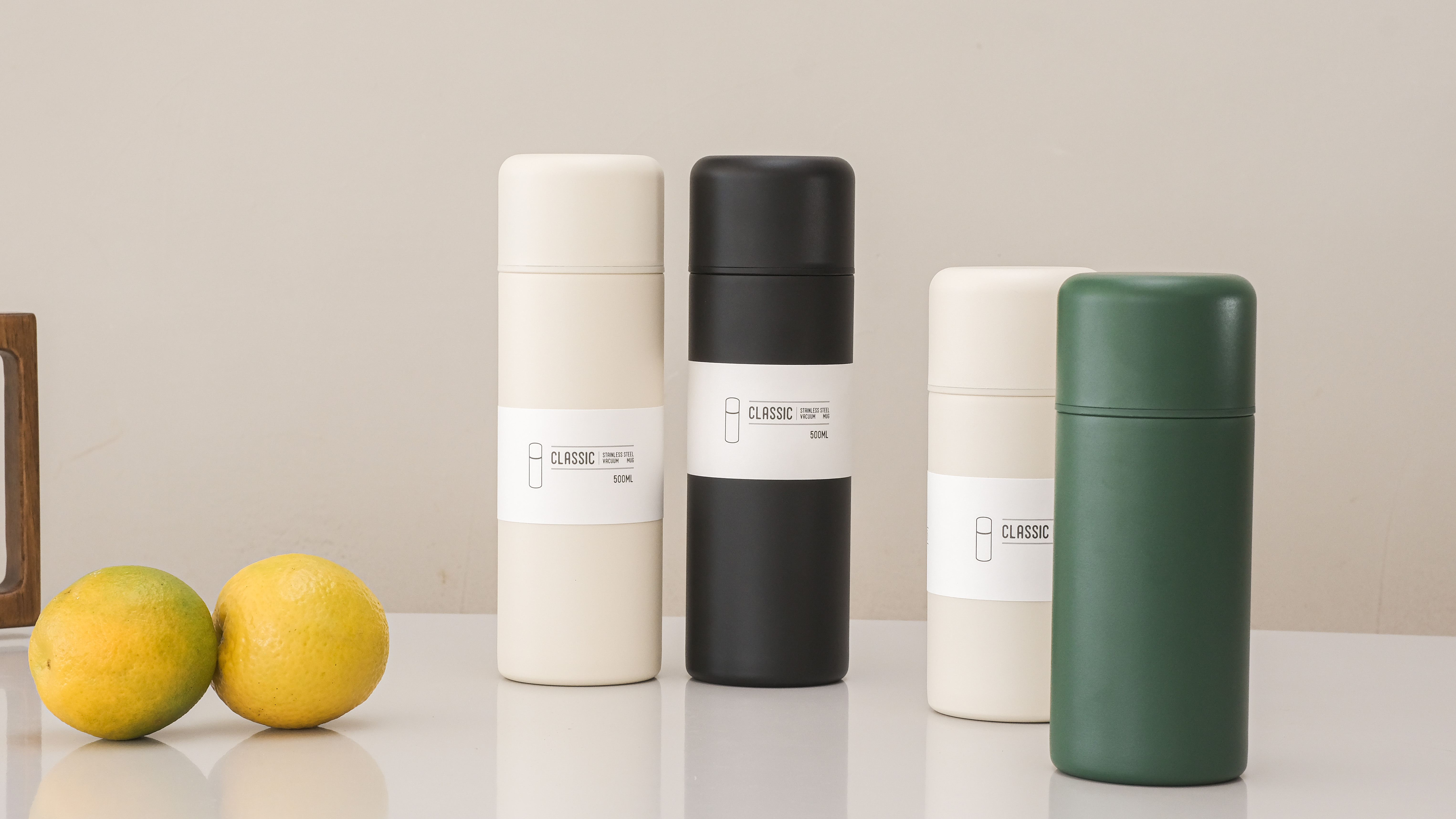 Premium 500ml Insulated Bottle with Handle | 24-Hour Hot & Cold Retention