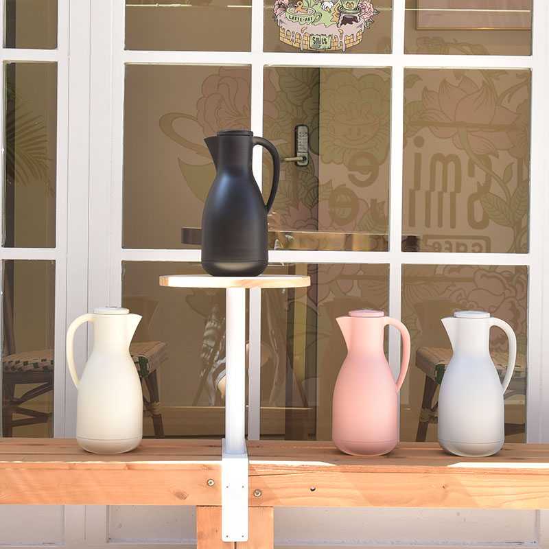 MOYA 1L Thermal Carafe – 4 Colors, Double-Wall Insulation, Japanese Minimalist Style