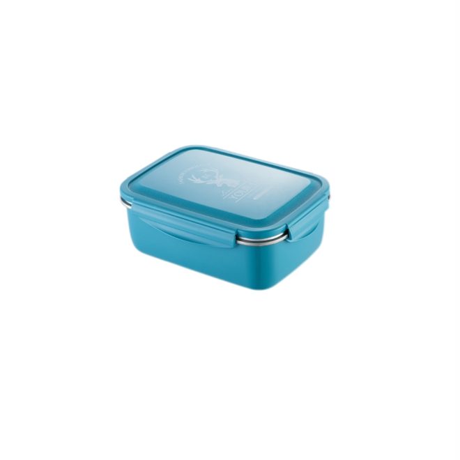 Double Compartment Stainless Steel Lunch Box 350ml（3）