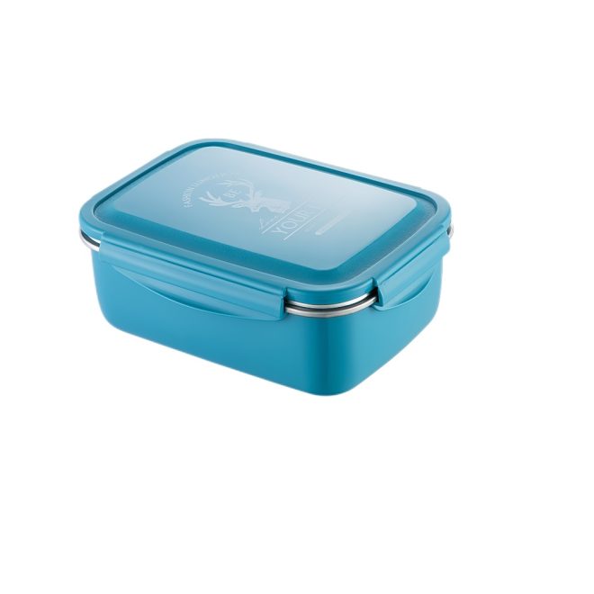 Double Compartment Stainless Steel Lunch Box 850ml (3)