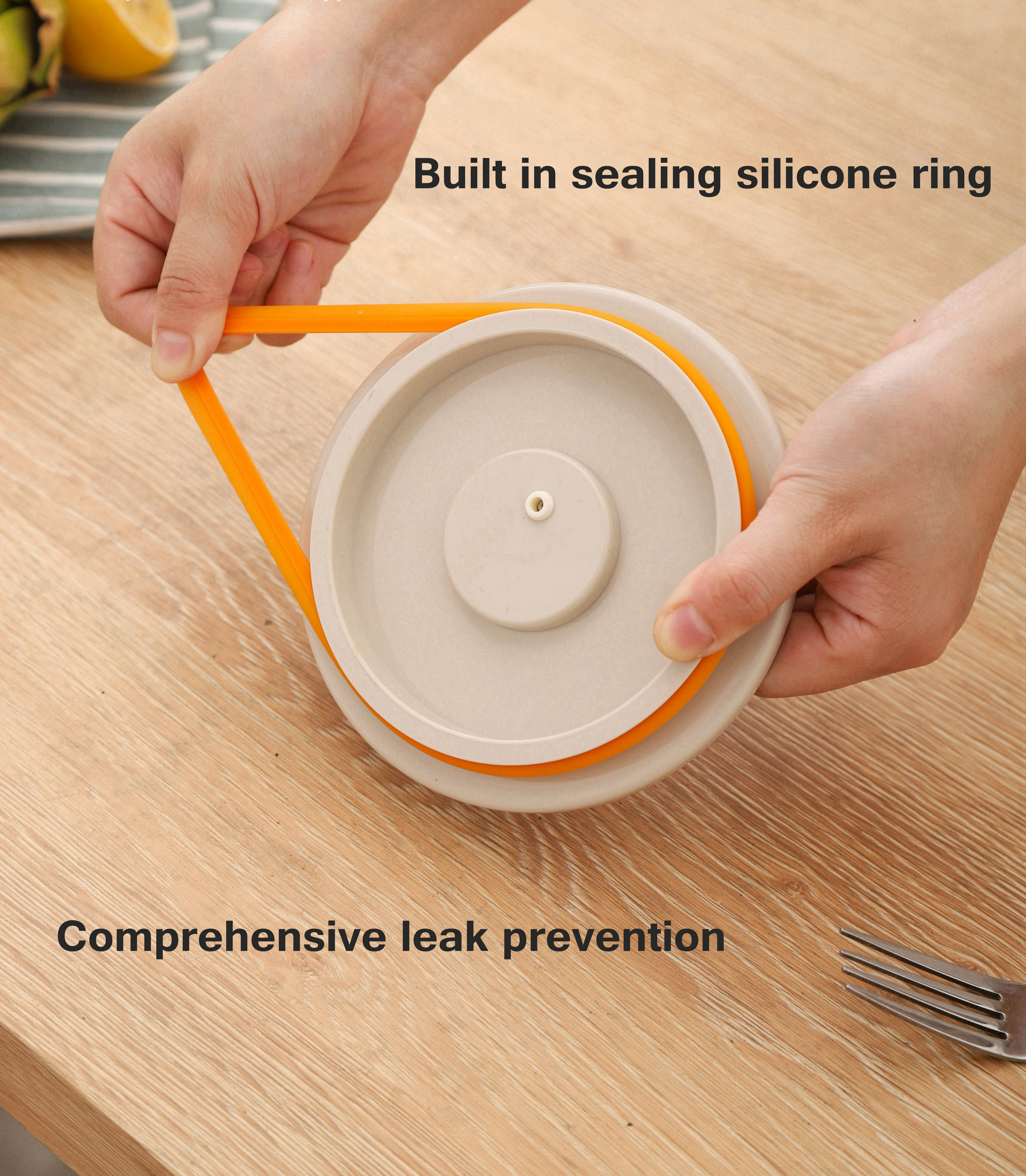 MOYA SUS304 Stainless Steel Insulated Food Storage Containers, Leak-Proof Fresh-Keeping Set with Multi Compartments for Camping & Meal Prep