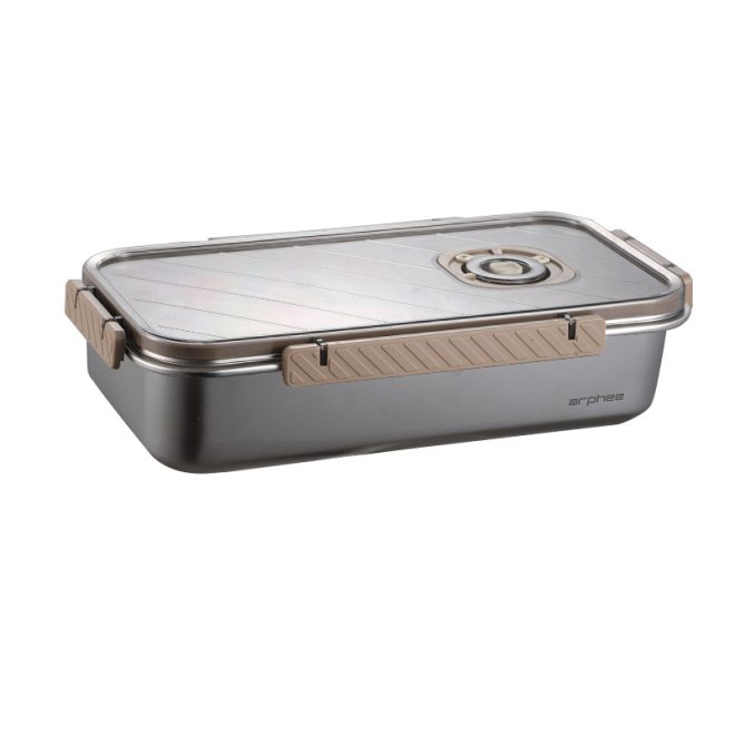 Khaki large metal food containers wholesale(1)