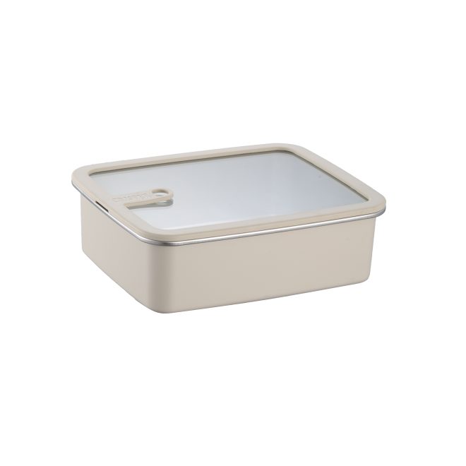 bulk stainless steel food container with glass lid wholesale