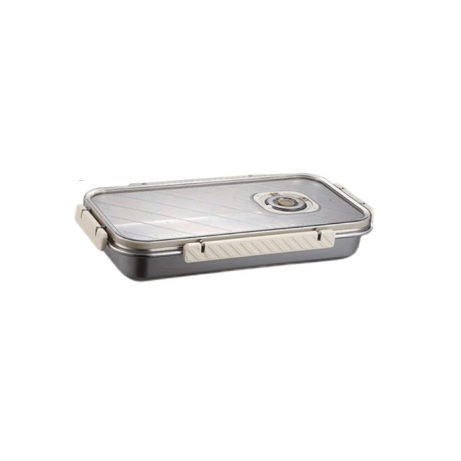 microwavable stainless steel food container 1000ml (1)