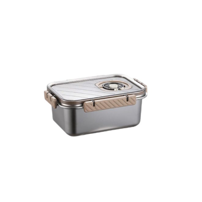 microwavable stainless steel food container 1200mll (2)