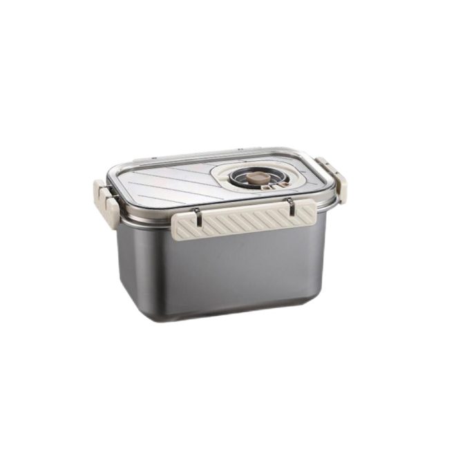 microwavable stainless steel food container 1500ml (1)