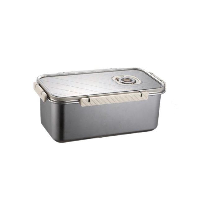 microwavable stainless steel food container 2200ml (1)