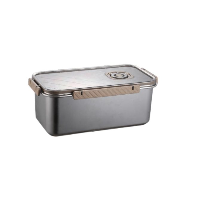 microwavable stainless steel food container 2200ml (2)