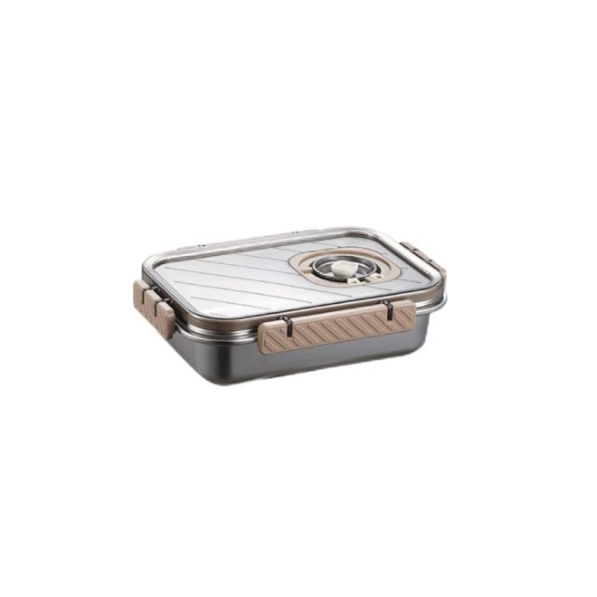 microwavable stainless steel food container 680ml (2)