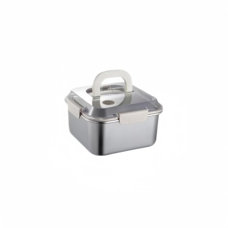 stainless steel square food container (1)