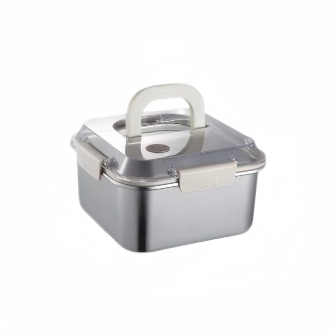 stainless steel square food container (3)