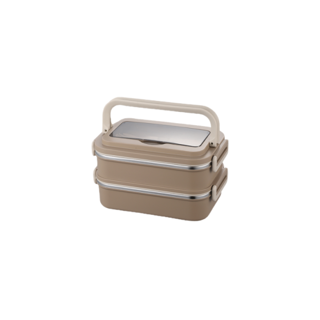 stylish lunch box - double layer