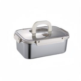 Stainless Steel Rectangle Food Container At Factory Price