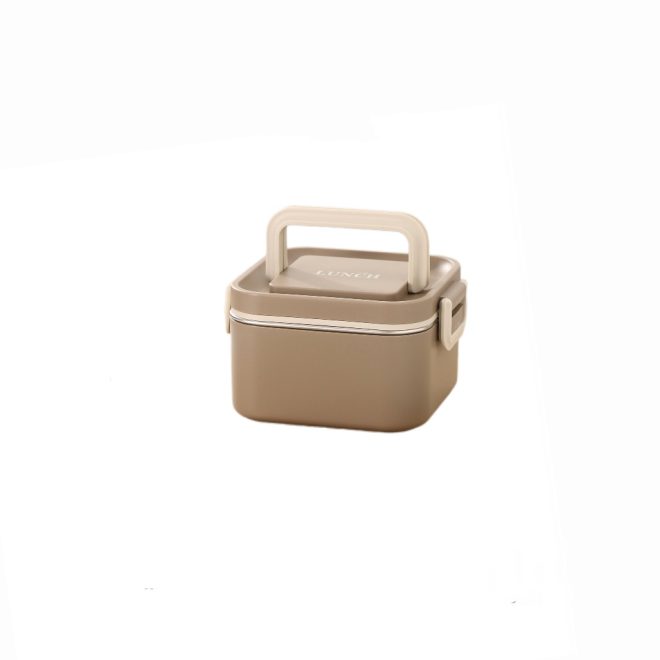 Single Layer Cute Lunch Box with Hanle (2)