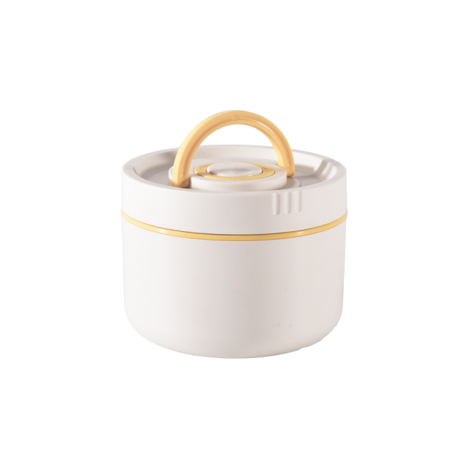 White round bento box 600ml