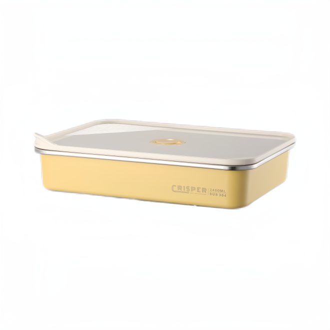 Yellow Food Storage Container (3)