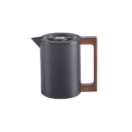 Denmark Thermal Vacuum Jug with Wooden Handle Wholesale Double Walled 0.6L