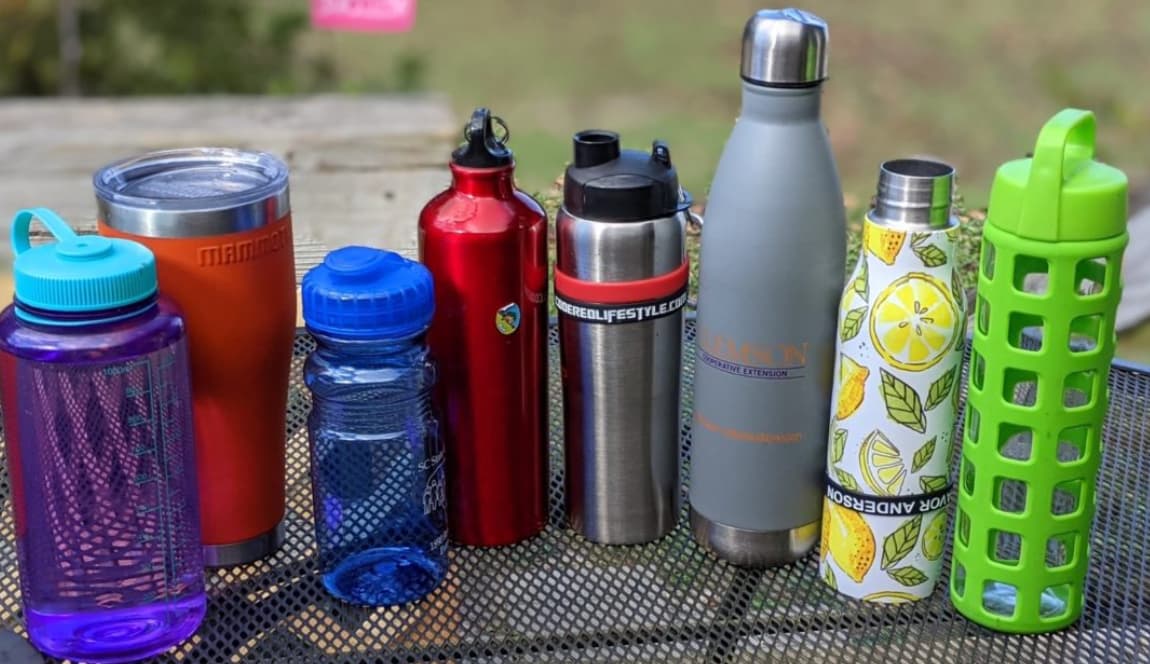 Different Water Bottle Materials