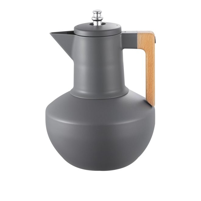 Arabic style insulated coffee pot - dark grey