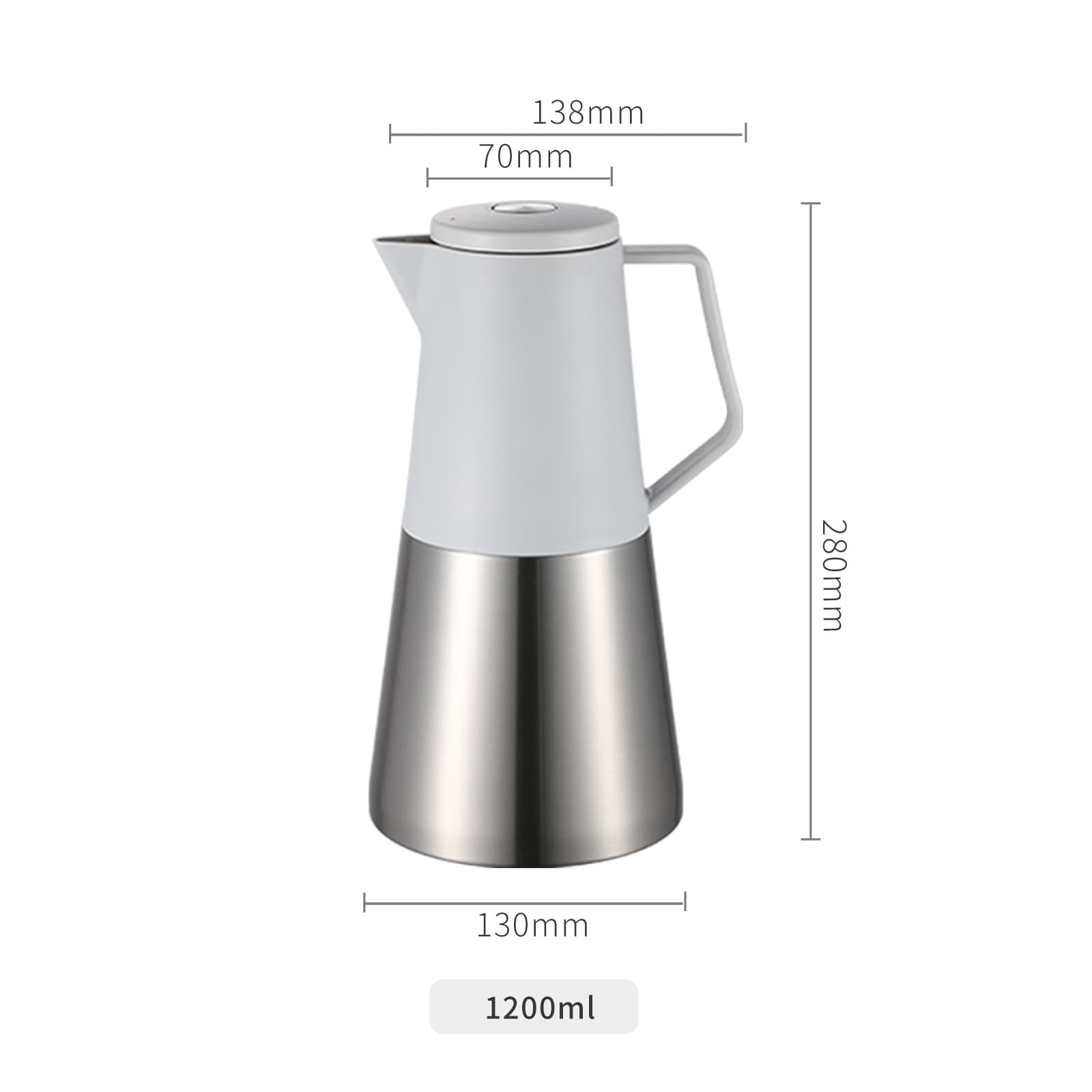 Thermal coffee carafe dimensions