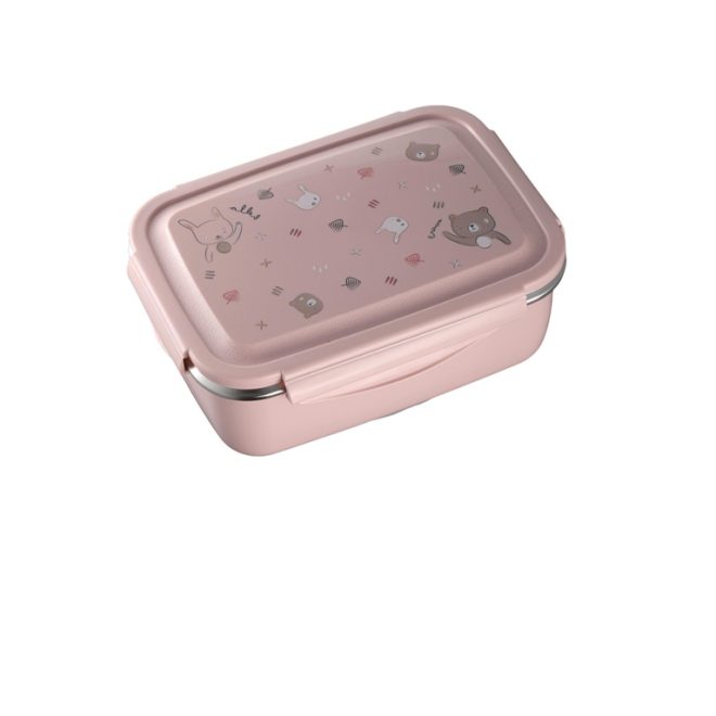 Pink Kids Lunch Box (2)