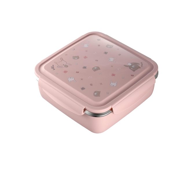 Pink Kids Lunch Box (3)