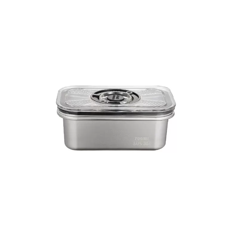 Gaveta de aço inoxidável com vácuo