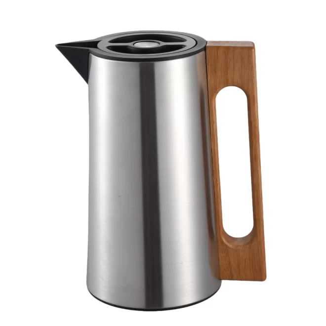 Glass-lined pizza thermos