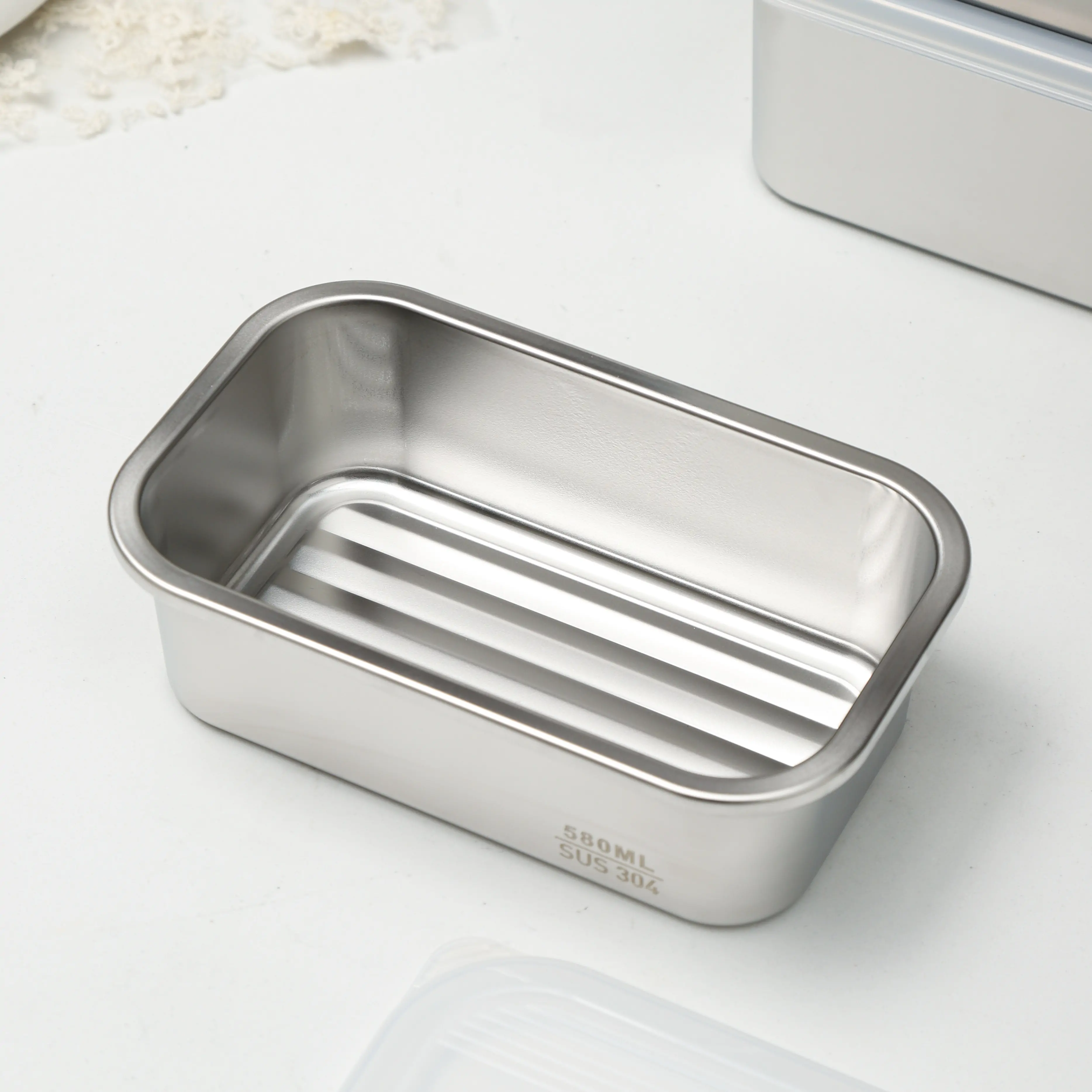 PE lid food storage container