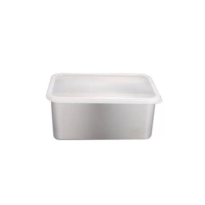 PE lid food storage container