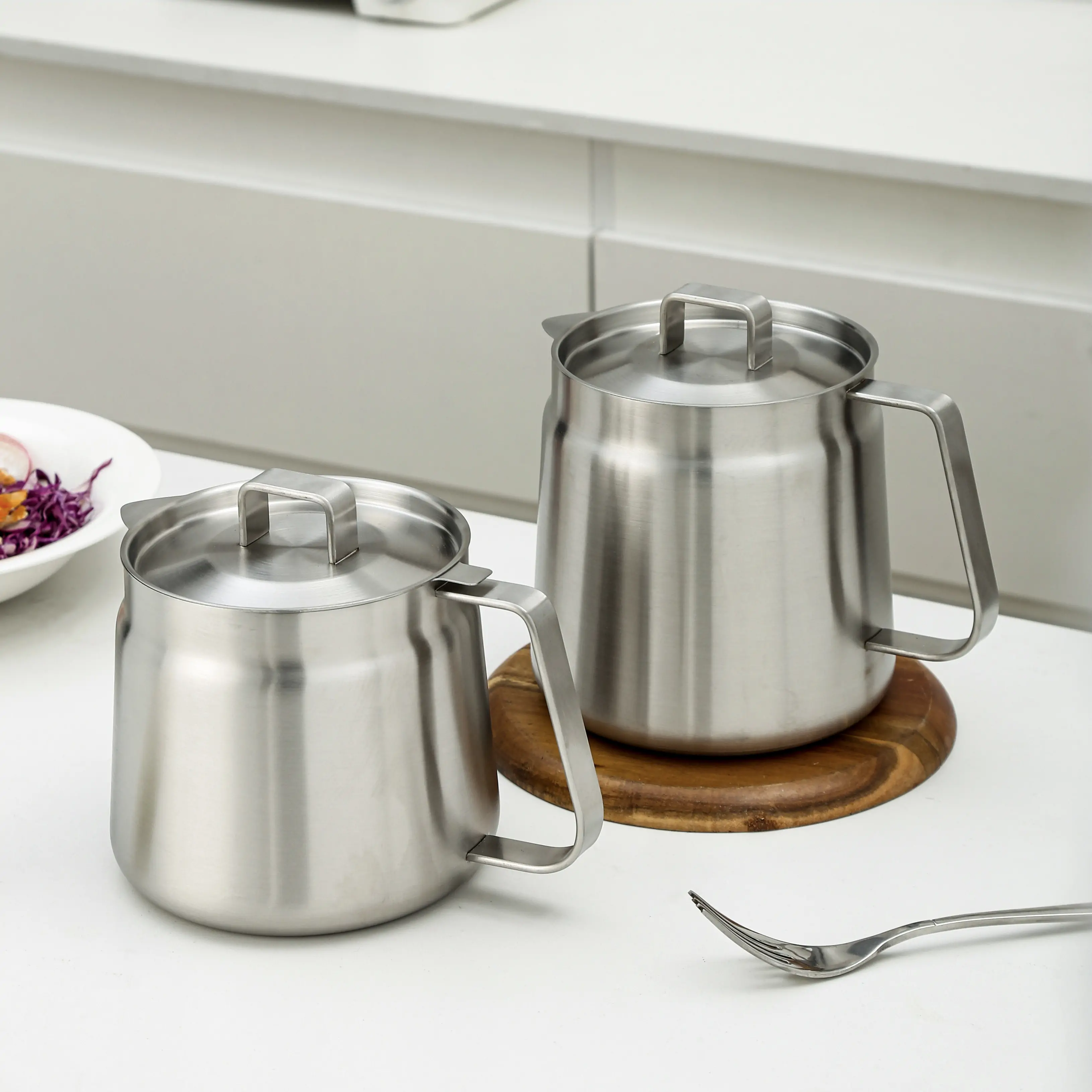 stainless steel oilcan
