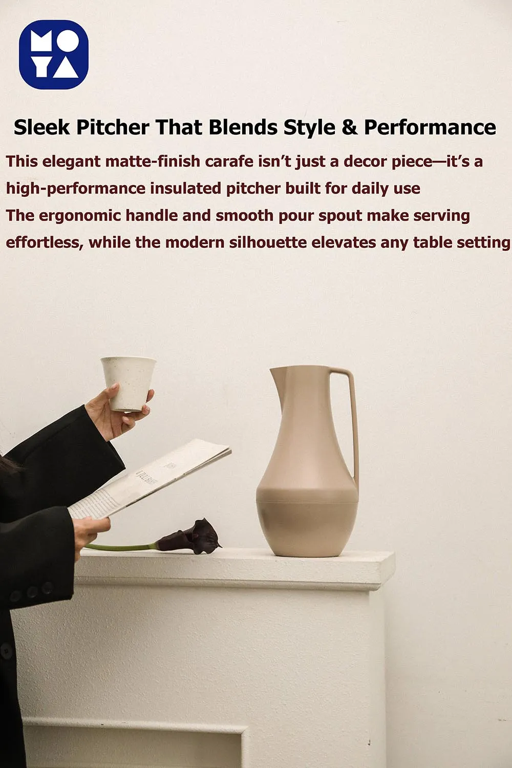 صانعة قهوة من الفولاذ المقاوم للصدأ