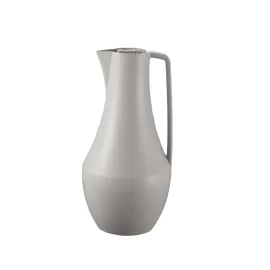 Vase-inspirierte Isolierkaraffe | 304 Edelstahl & Glaseinsatz, lang anhaltende Temperaturerhaltung, stilvolles Wohnaccessoire
