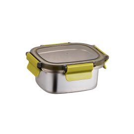 SUS304 Stainless Steel Insulated Food Storage Containers | 9-Piece Leak-Proof Fresh-Keeping Set for Camping & Kitchen