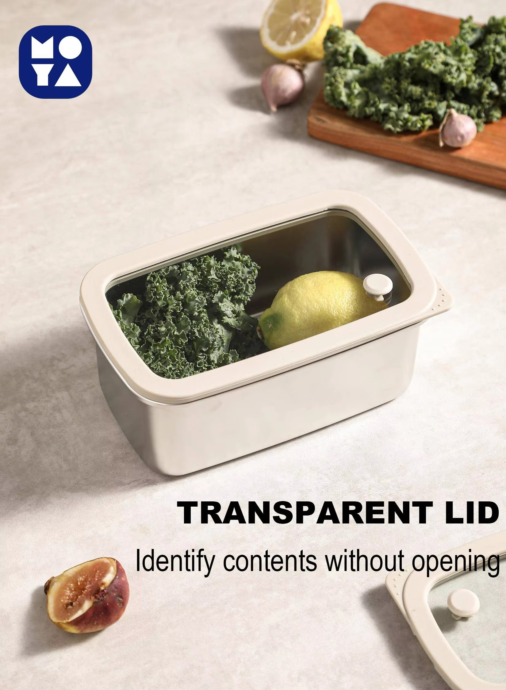 glass lid food storage boxes
