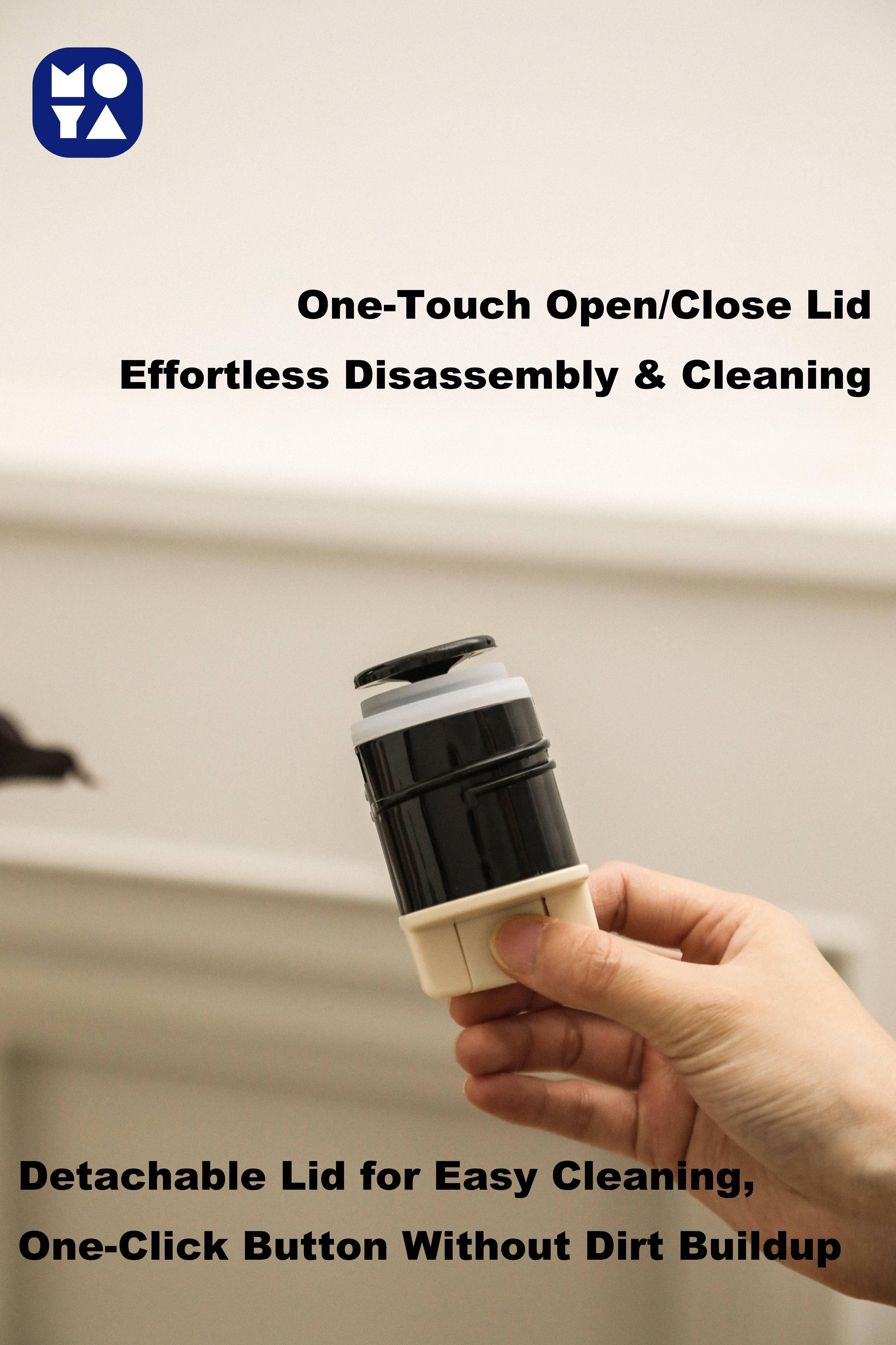 MOYA Premium 304 Stainless Steel Thermal Carafe with Wavy Shape, Glass Liner for Heat Retention, Beige Color, Modern Minimalist Design