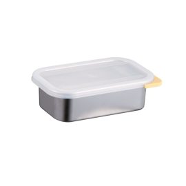Wholesale 304 Stainless Steel Bento Box | Fresh-Keeping Lunch Box with PE Lid for Fridge & Kitchen Storage