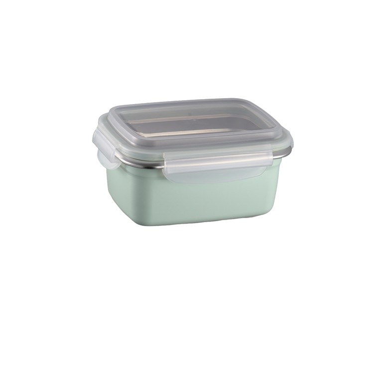 MOYA Colorful Stainless Steel Food Storage Containers with Clear Lids & Handle | Stackable Airtight Meal Prep Bento Lunch Boxes for Kitchen Organization MOYA Colorful Stainless Steel Food Storage Containers with Clear Lids & Handle | Stackable Airtight Meal Prep Bento Boxes for Kitchen