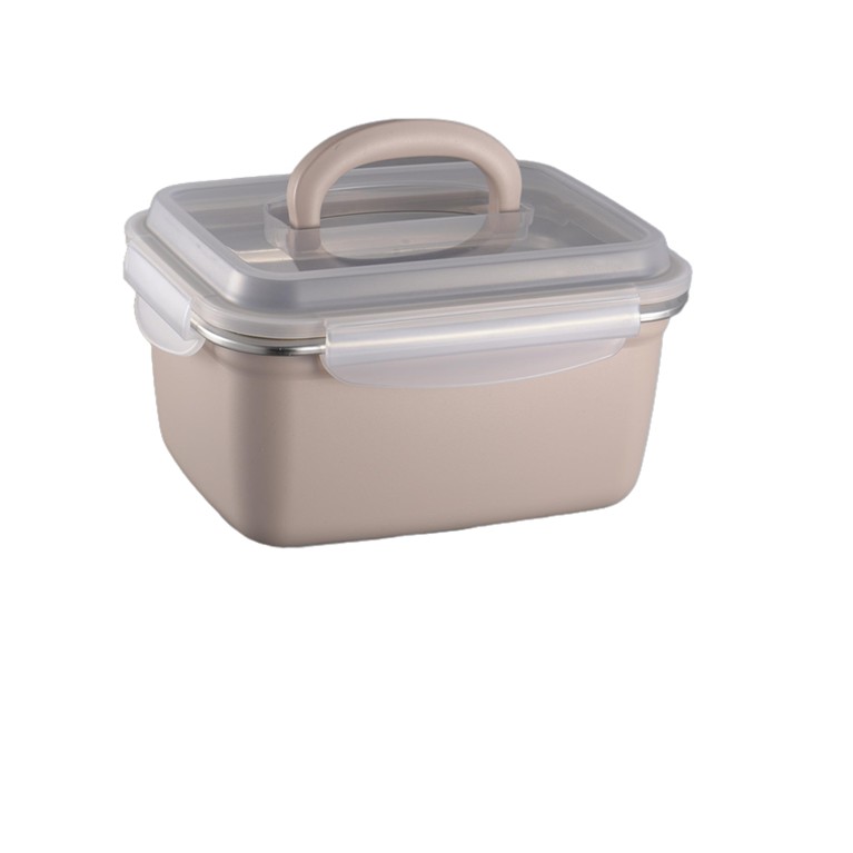 MOYA Colorful Stainless Steel Food Storage Containers with Clear Lids & Handle | Stackable Airtight Meal Prep Bento Lunch Boxes for Kitchen Organization MOYA Colorful Stainless Steel Food Storage Containers with Clear Lids & Handle | Stackable Airtight Meal Prep Bento Boxes for Kitchen