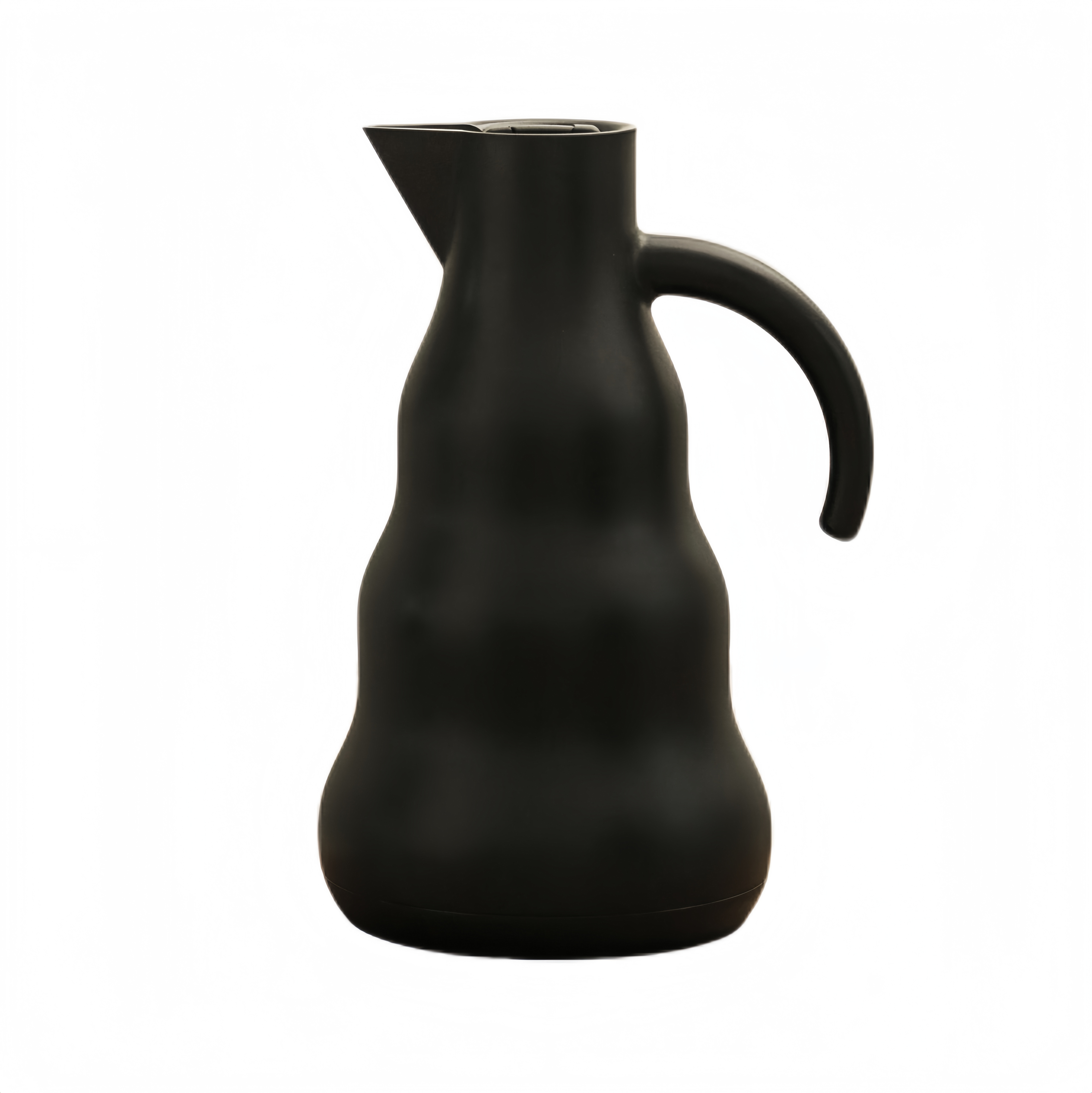 MOYA Wavy Thermal Carafe | Glass Liner Insulated Pitcher for Coffee & Tea MOYA Premium 304 Stainless Steel Thermal Carafe with Wavy Shape, Glass Liner for Heat Retention, Beige Color, Modern Minimalist Design