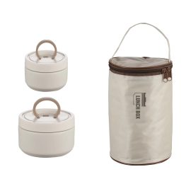 Eco-Friendly Food Grade Stainless Steel Soup Jar | Airtight Leakproof Stackable Korean Style Food Storage Container